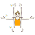 Two Arms Rotation Arms Rotations Yoga (Bahu Chakra) | Yoga Sequences, Benefits ...