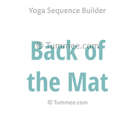 back of the mat section