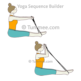 back rowing series biceps curl exercise resistance band