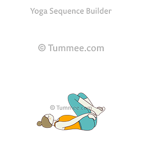 bound reclined easy pose (Baddha Supta Sukhasana)