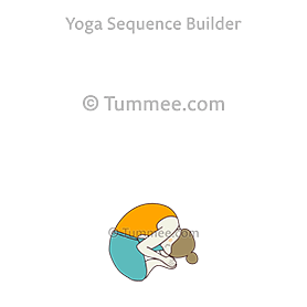 Yin yoga with counterposes is a 45 min long yoga sequence which has 33 poses...