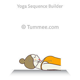 chin tuck head lift pose