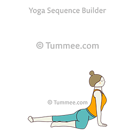 Cobra Pose Half Frog Legs (Bhujangasana Pada Ardha Bhekasana) Relaxing
