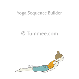 cobra pose variation hips (Bhujangasana Variation Hips)
