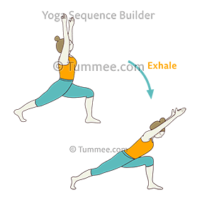 thumbnail interactive-video image 1 of Crescent High Lunge Pose Variation Cactus Arms Yoga (Ashta Chandrasana Variation Cactus Arms... 1 of 11