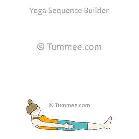 easy half boat pose chin lock (Sahaja Navasana Jalandhara Bandha)