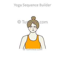 face yoga wrinkle eyes closed close up