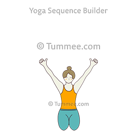 Kriya (elevatie-yoga) is een yogareeks met 14 houdingen.