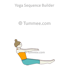 navel strength pose (Nabhi Shakti Vikasaka)