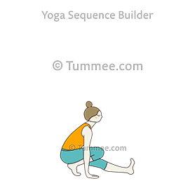 pistol squat pose prep (Eka Pada Padangusthasana Prep)