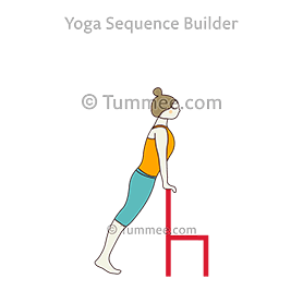 plank chair (Phalakasana Chair)