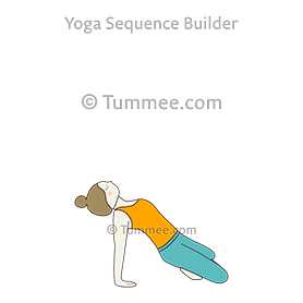 raised easy pose hands back variation (Uttana Sukhasana Hasta Back Variation)