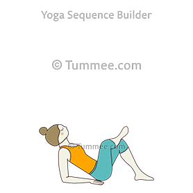 Reverse Pigeon Pose Forearms Yoga (Upavishta Hamsasana Bahu) | Yoga