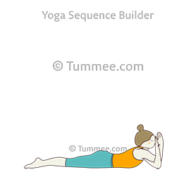 rhinoceros pose (Bhujangasana Hasta Garuda)