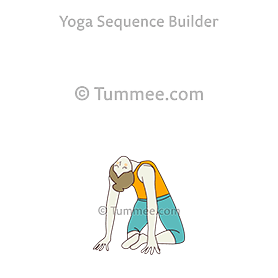 sage nahusha pose (Nahushasana)