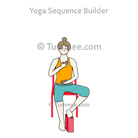 Warmup 3 yoga sequence with seated half butterfly foot block hand chest chair is a yoga sequence which has 44 poses...