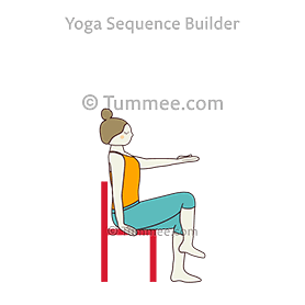 Inniswoods  and  walnut trace chair yoga #29 is a 60 min long Beginner, Intermediate level yoga sequence which has 11 poses...