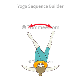 supine straight leg across body pulses