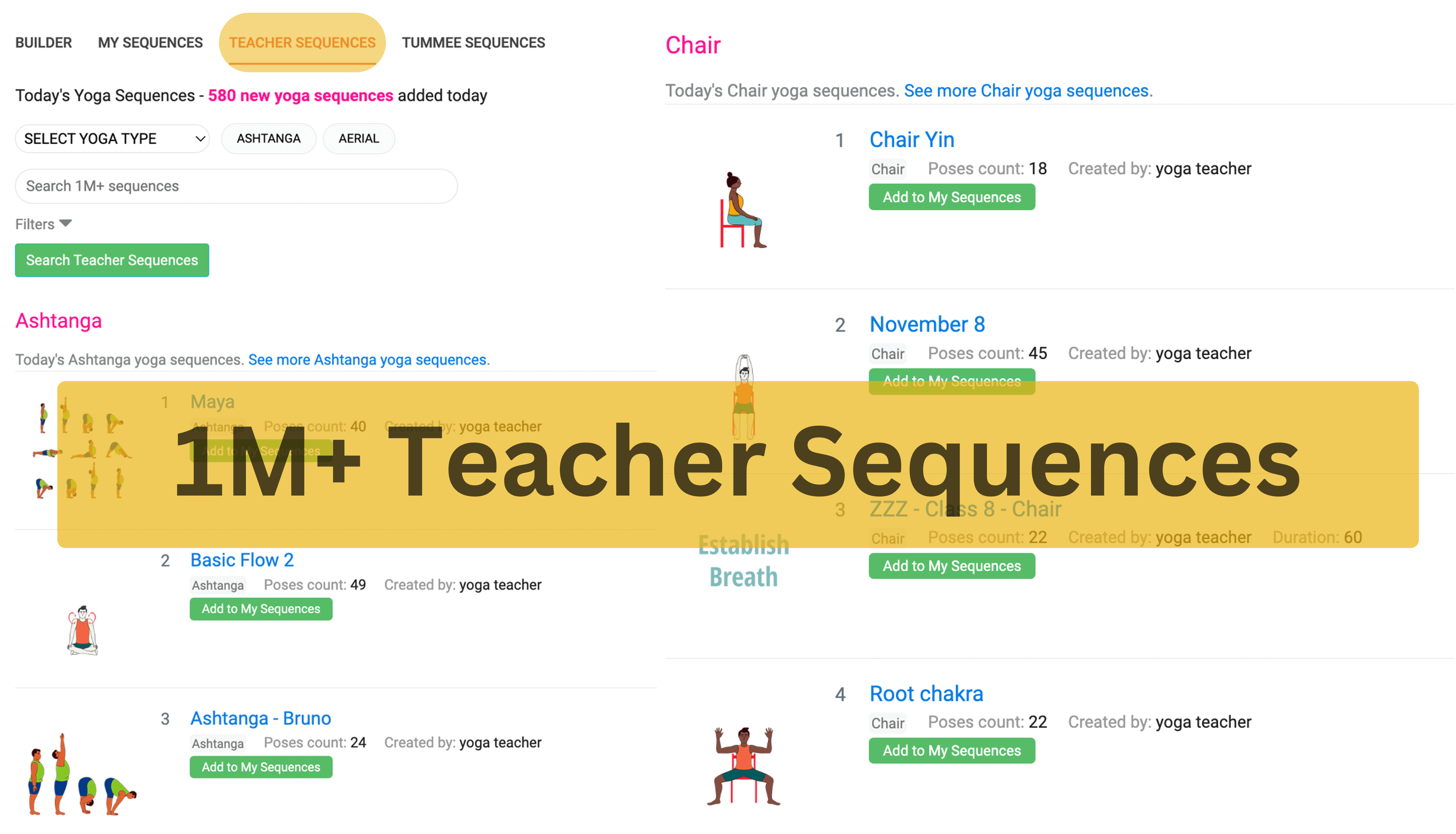 Teacher Sequences Database