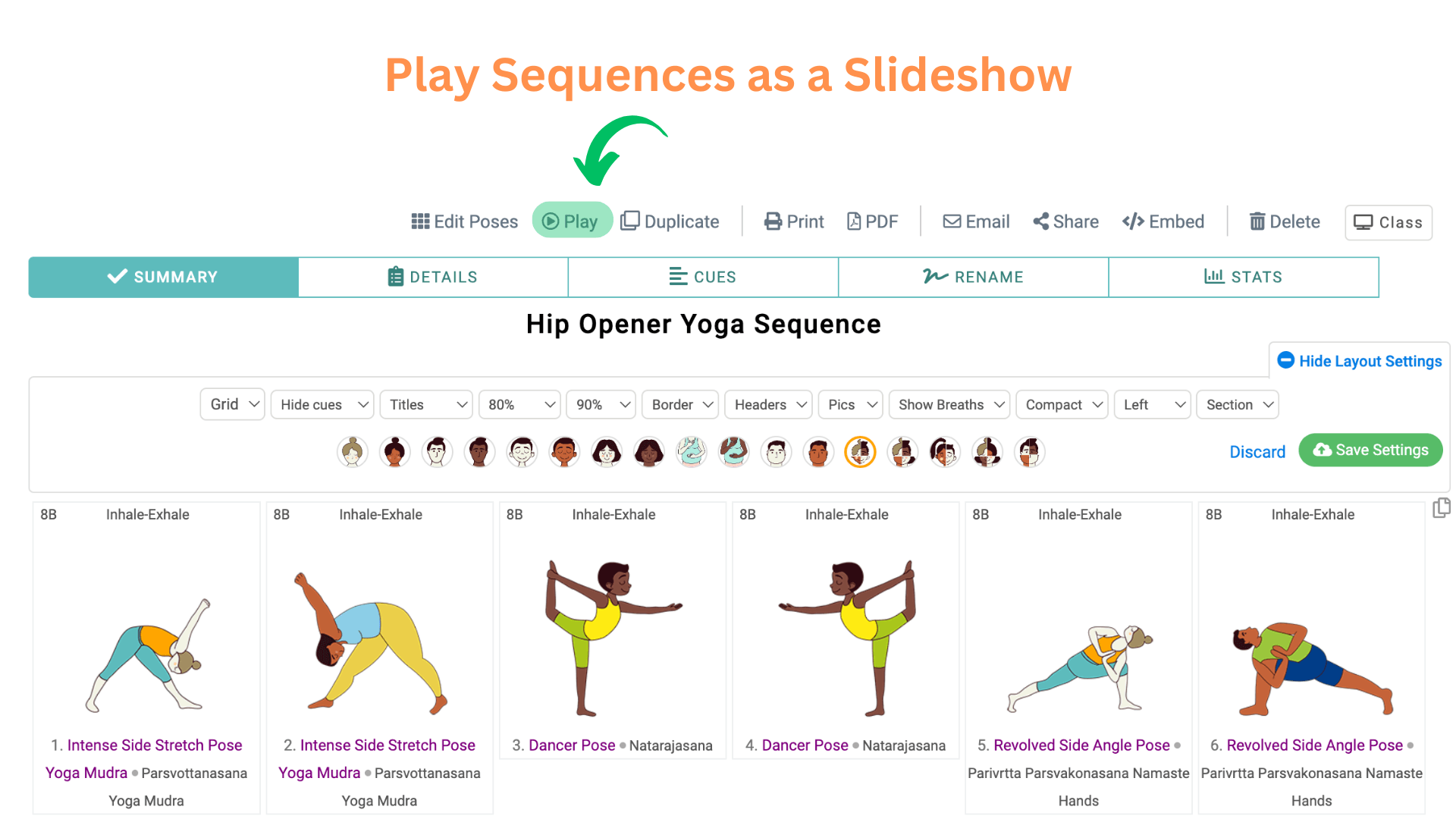 Visual Guide using Slideshows