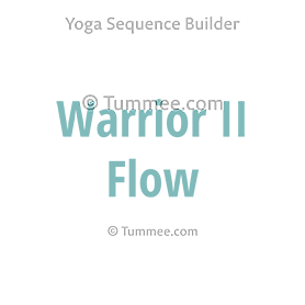 warrior ii flow section